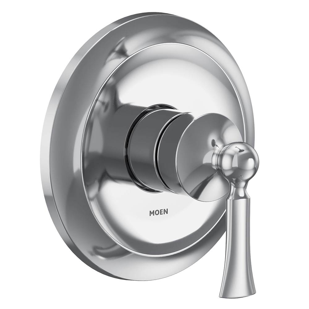 Moen - Wynford M-CORE 2-Series 1-Handle Shower Trim Kit in Chrome (Valve Sold Separately) - Chrome