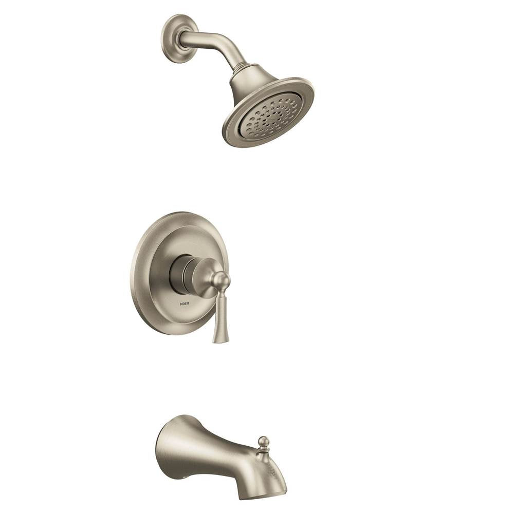 Wynford M-CORE 2-Series Eco Performance 1-Handle Tub and Shower Trim Kit in Chrome (Valve Sold Separately)