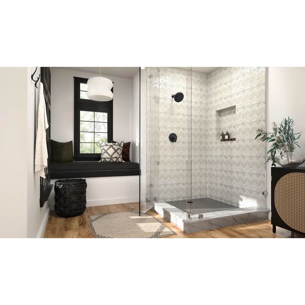 Doux M-CORE 2-Series Eco Performance 1-Handle Shower Trim Kit in Chrome (Valve Sold Separately)