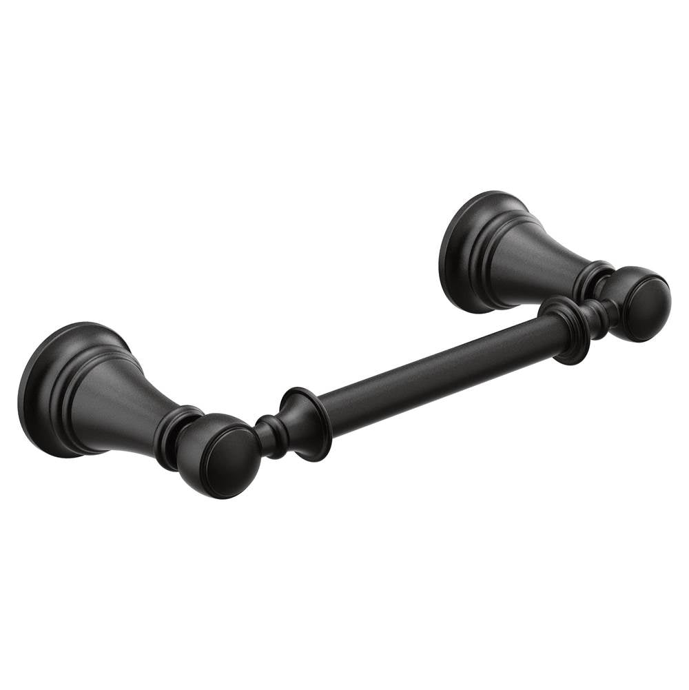 Moen - Matte Black Pivoting Paper Holder - Matte Black