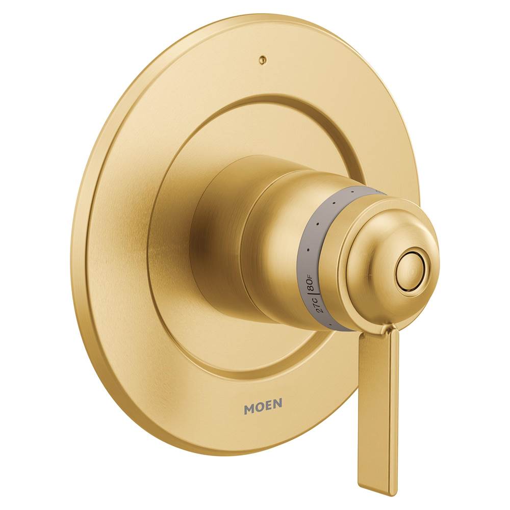 Moen - Cia ExactTemp Thermostatic Valve Trim Kit in Brushed Gold (Valve Sold Separately) - Brushed Gold