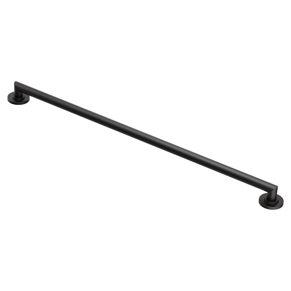 Moen - Matte Black 42'' Designer Grab Bar - Matte Black