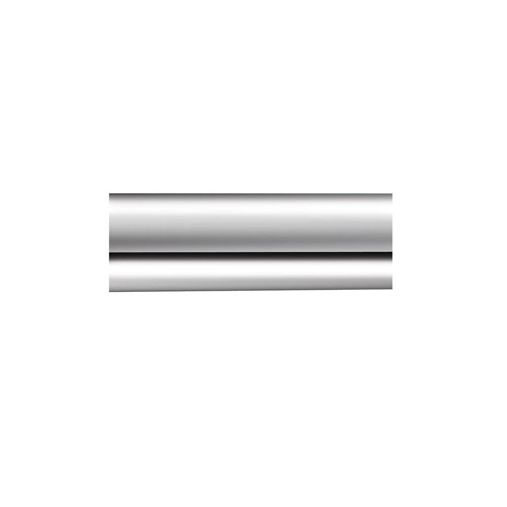 Moen - Donner Commercial Shower Rod, Stainless Finish - Polished Stainless