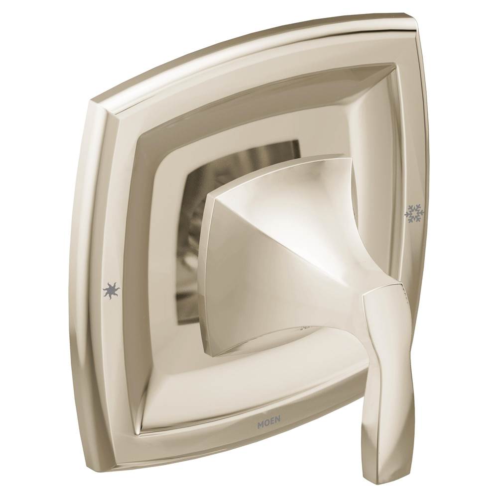 Moen - Voss 1-Handle Posi-Temp Valve Trim Kit in Polished Nickel (Valve Sold Separately) - Polished Nickel