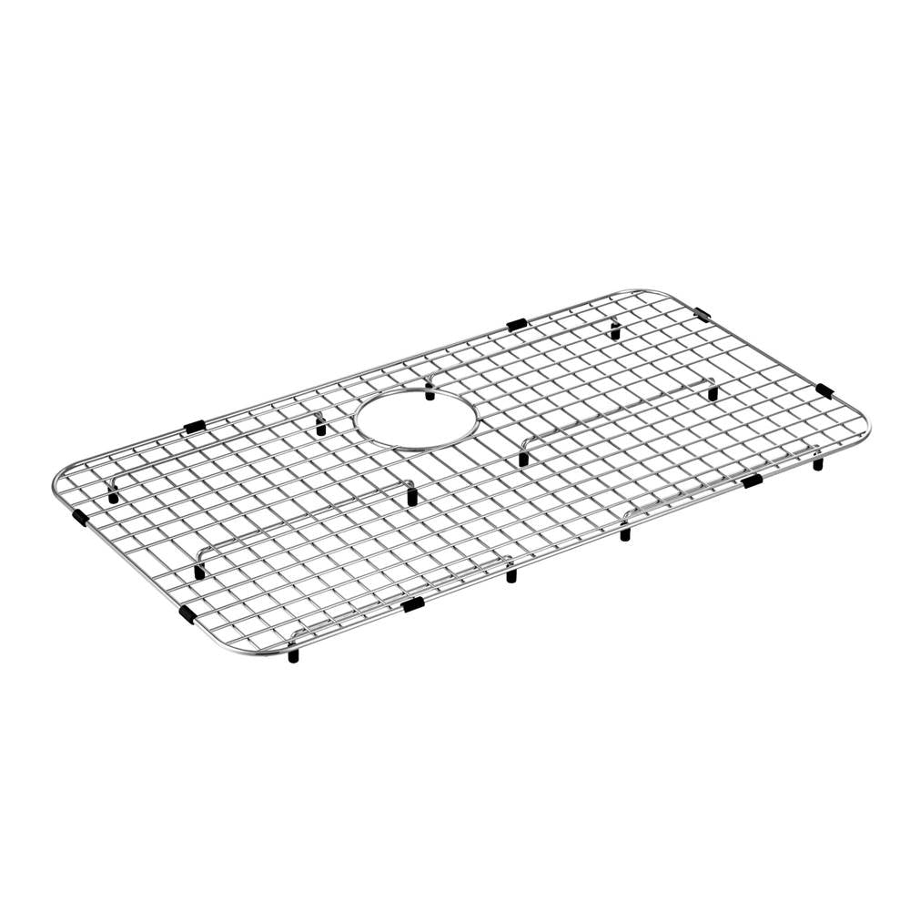 Moen - Rear Drain Bottom Sink Grid 29'' X 16'', Stainless Steel - Satin Stainless