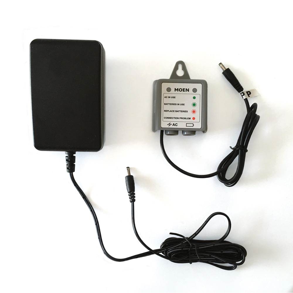 Moen - Moen AC Adapter Kit for Moen MotionSenseE, MotionSense WaveE and U by MoenE Kitchen Faucets - Unfinished