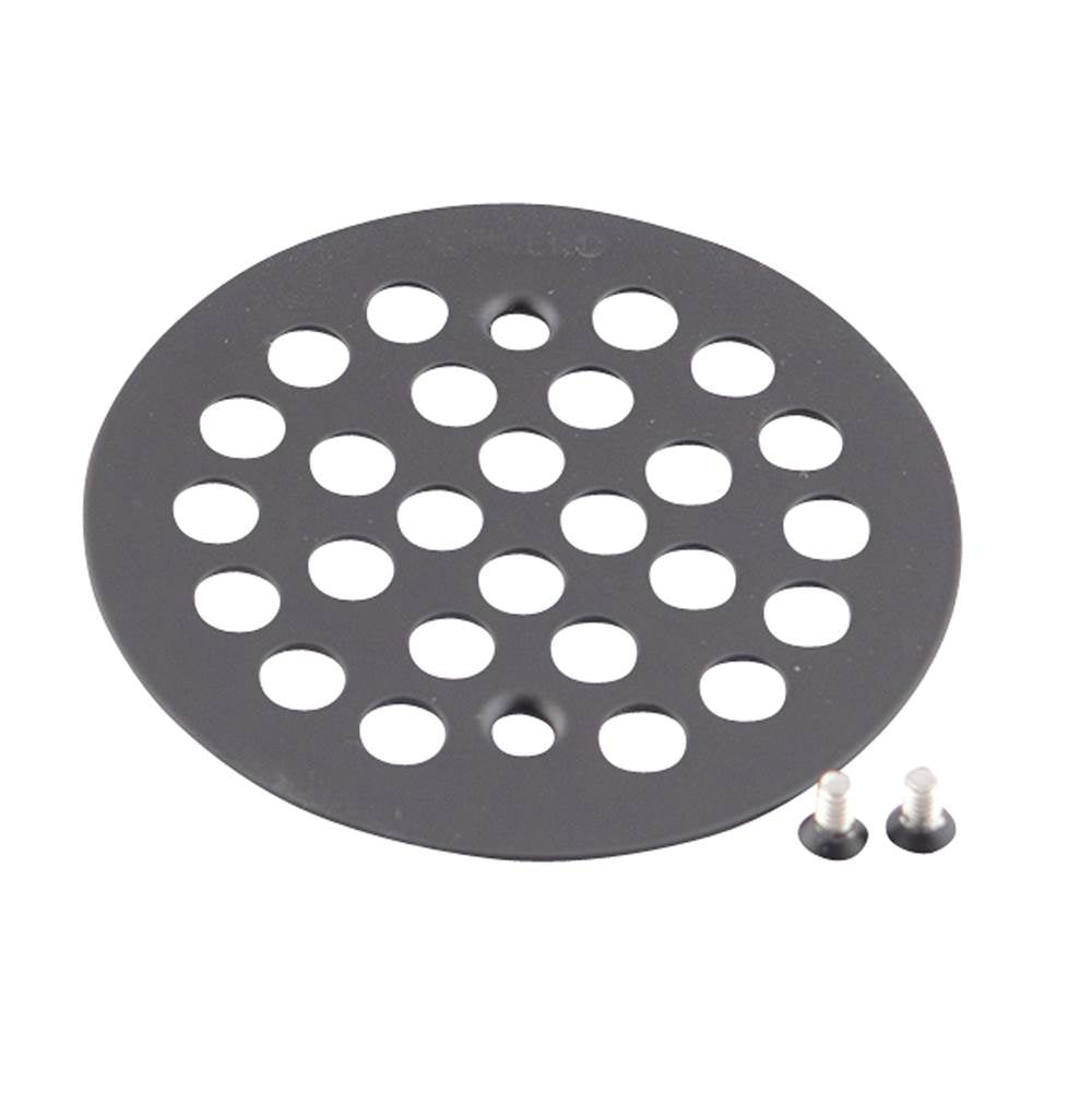 Moen - 4-1/4-Inch Screw-In Shower Strainer, Wrought Iron - Wrought Iron