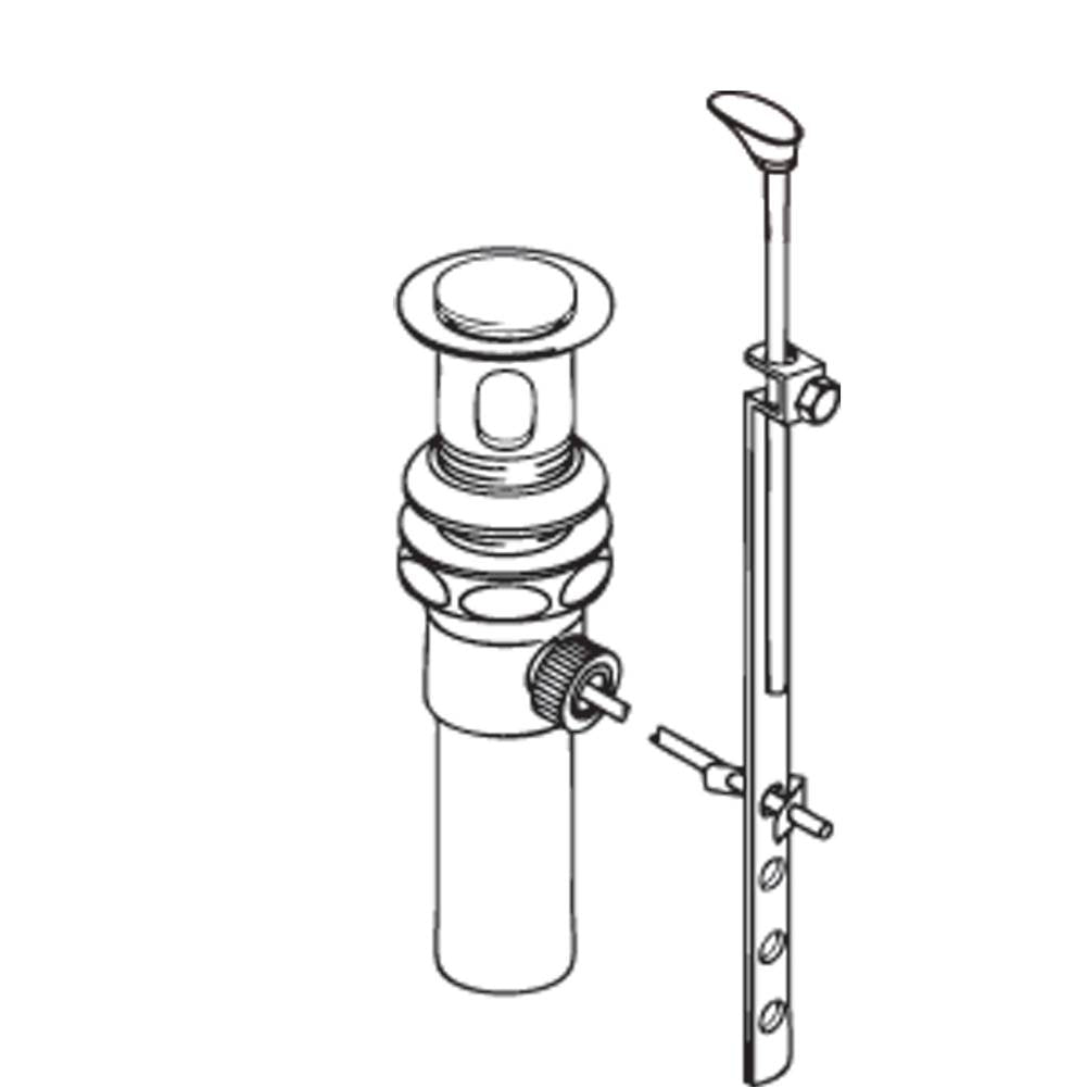 Moen - Pop-Up Waste Kit - Chrome