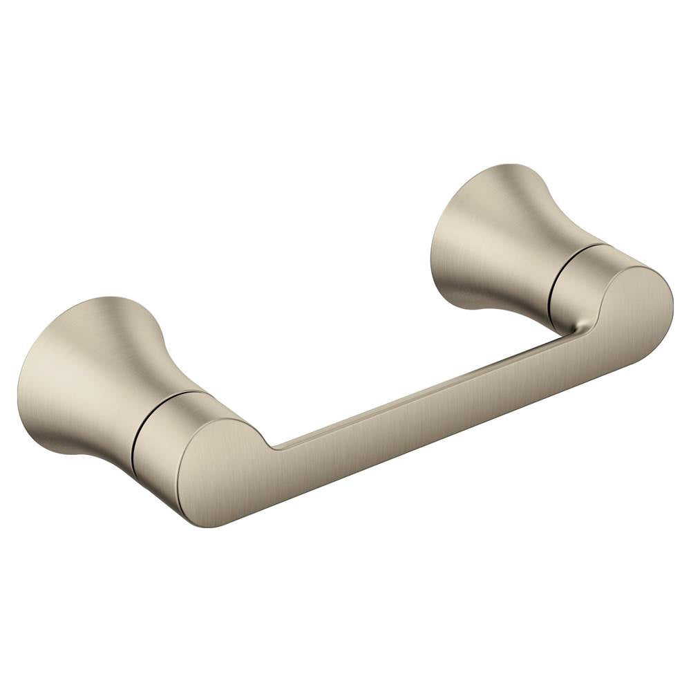 Moen - Brushed Nickel Pivoting Paper Holder - Brushed Nickel