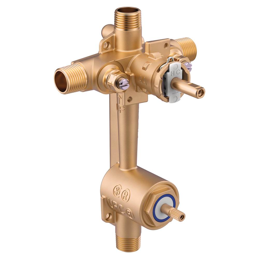 Moen - Posi-Temp Pressure Balancing Valve with Built In 3-Function Transfer Valve, Includes Stops, CC/IPS - Unfinished