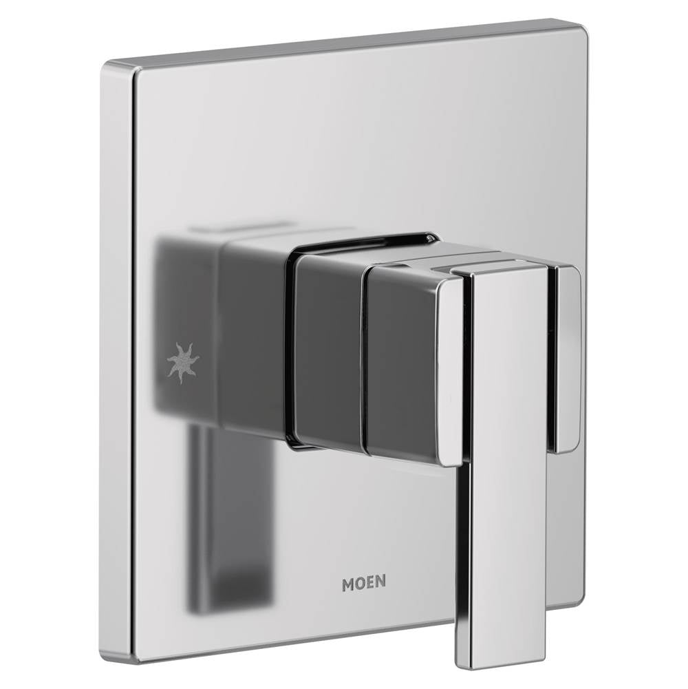 Moen - 90 Degree M-CORE 3-Series 1-Handle Valve Trim Kit in Chrome (Valve Sold Separately) - Chrome