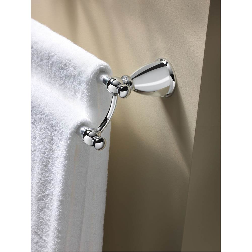 Brushed Nickel 24'' Double Towel Bar