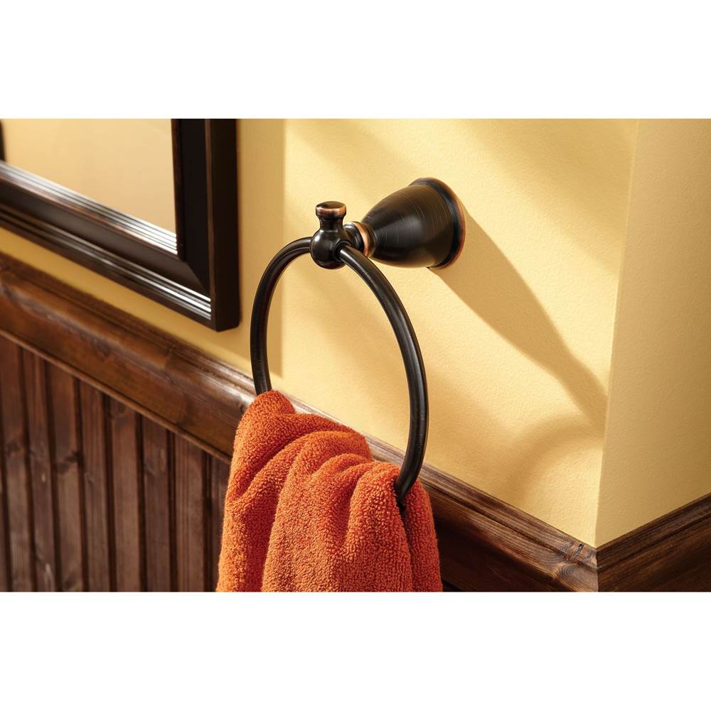 Matte Black Towel Ring