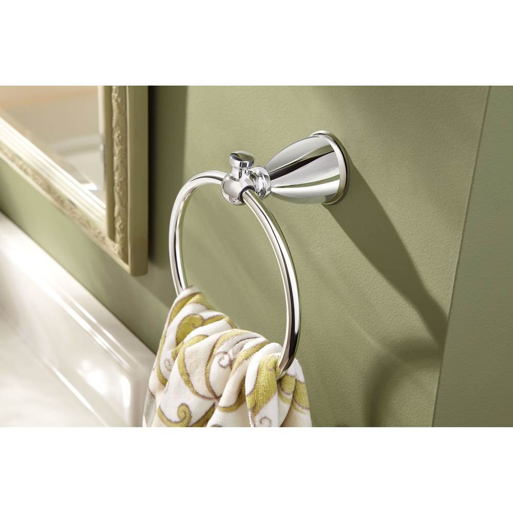 Matte Black Towel Ring