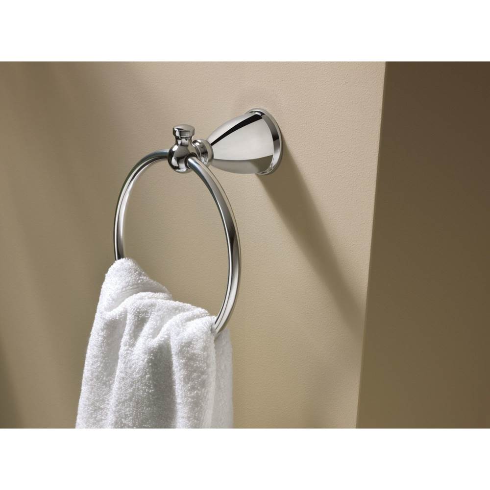 Matte Black Towel Ring