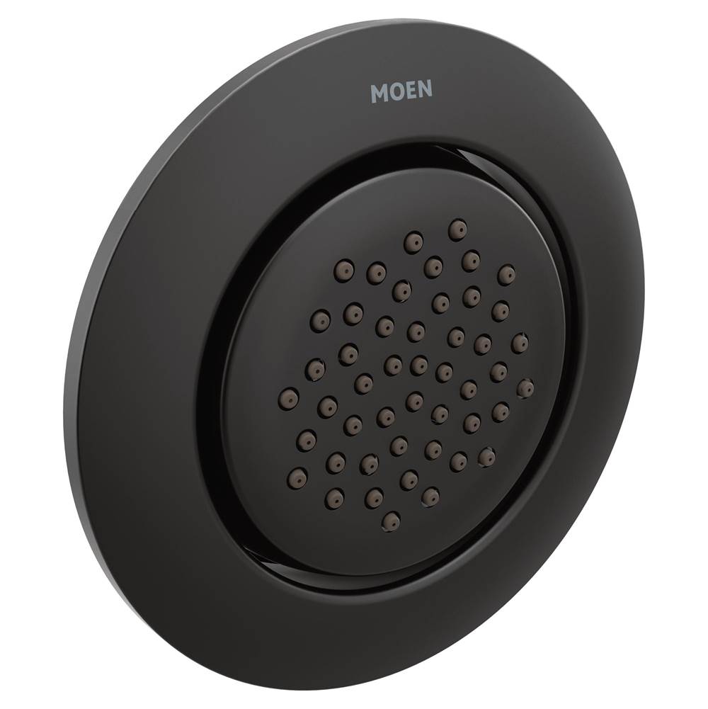 Moen - Moasaic Round Body Spray in Matte Black (Valve Sold Separately) - Matte Black