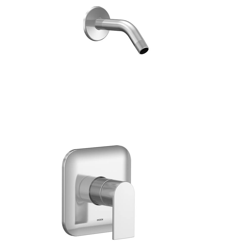 Moen - Genta M-CORE 2-Series 1-Handle Shower Trim Kit in Chrome (Valve Sold Separately) - Chrome