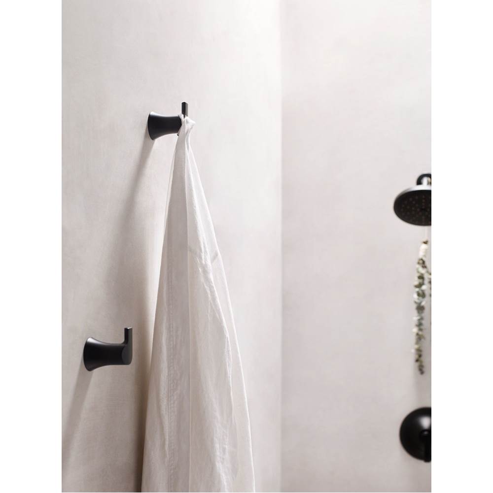 Matte Black Single Robe Hook