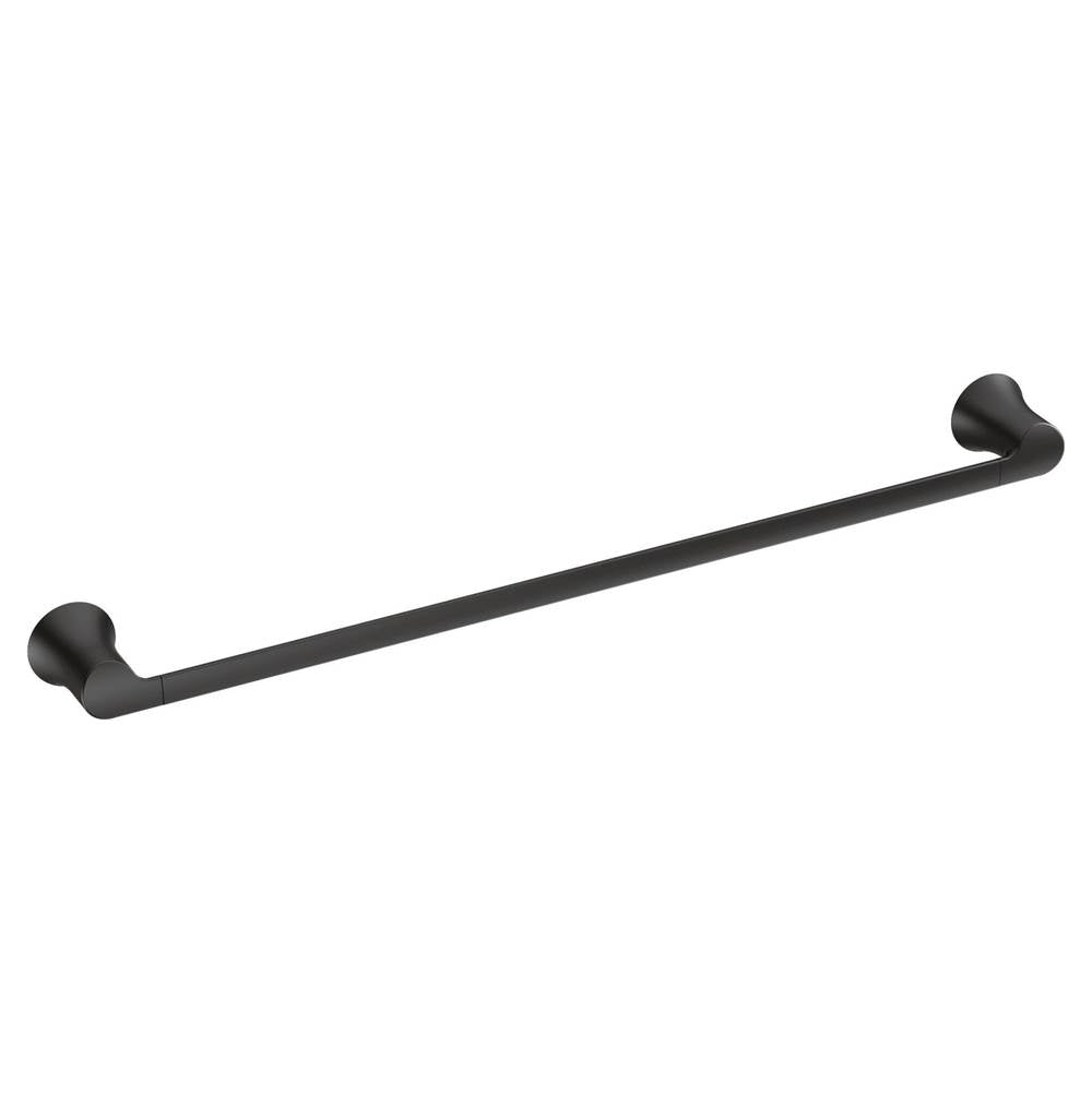 Matte Black 24'' Towel Bar