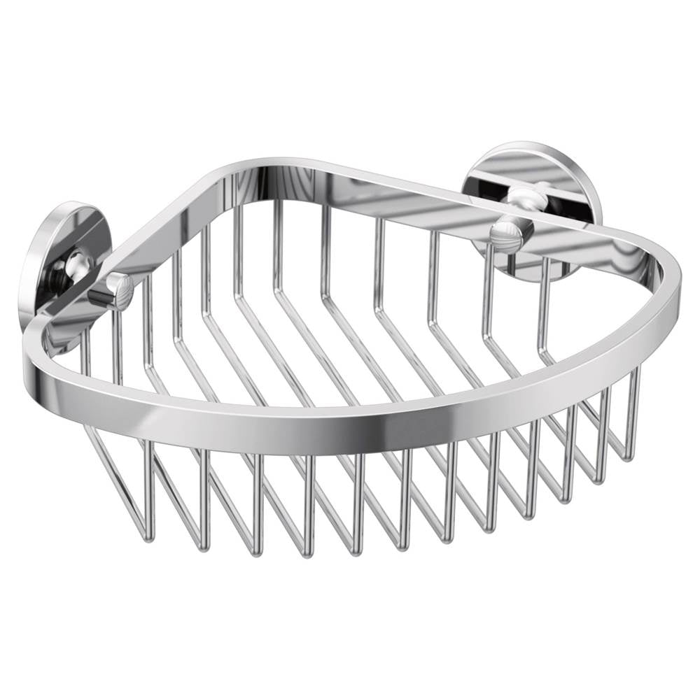 Matte Black Shower Basket