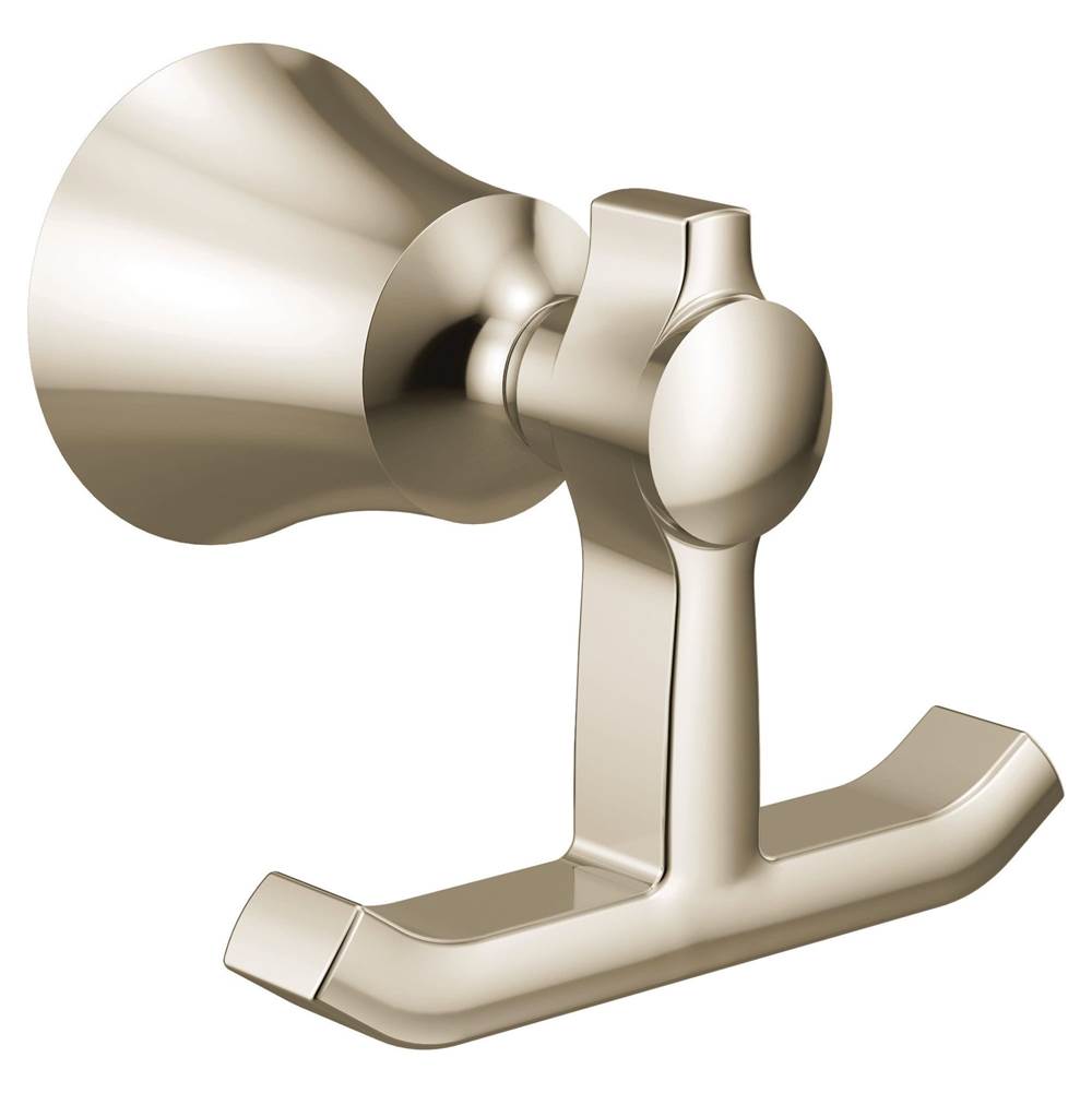 Brushed Gold Double Robe Hook
