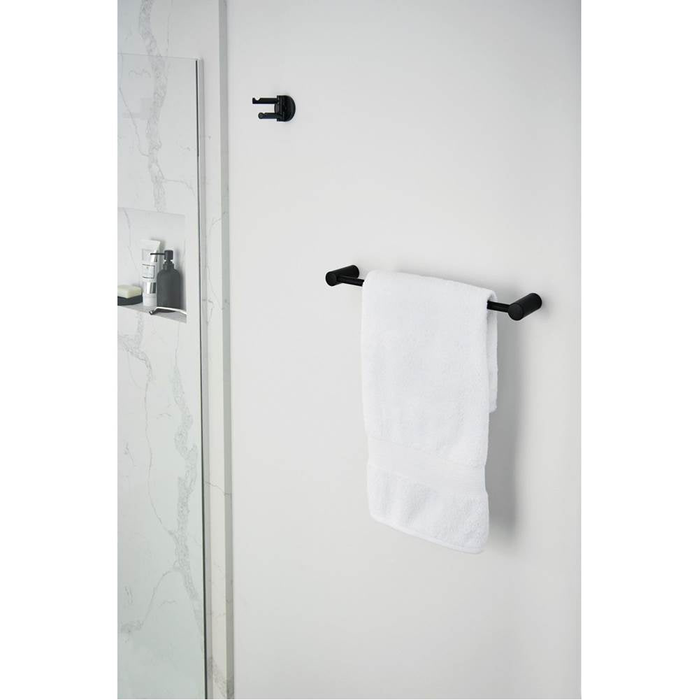 Matte Black Double Robe Hook