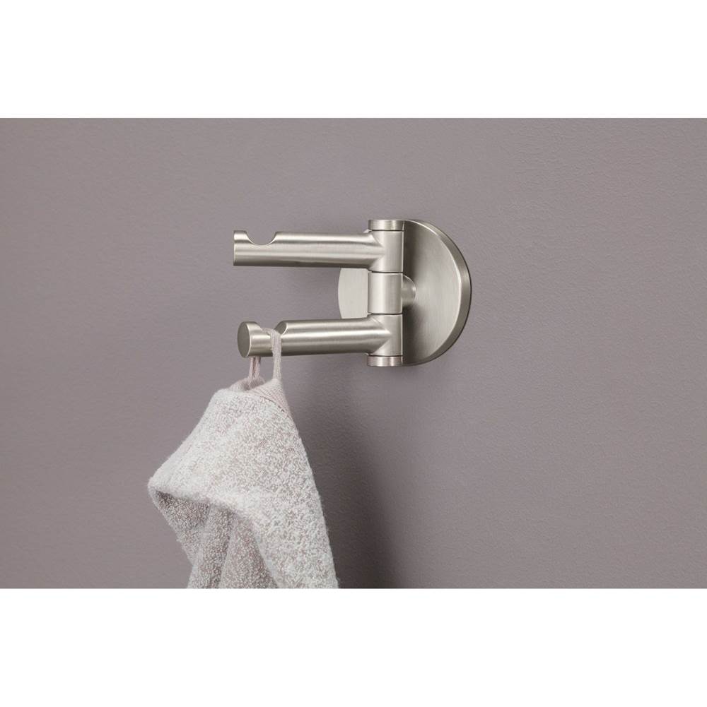 Matte Black Double Robe Hook