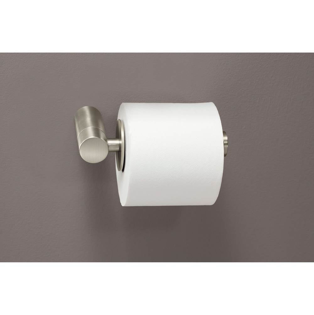 Matte Black Single-Post Paper Holder