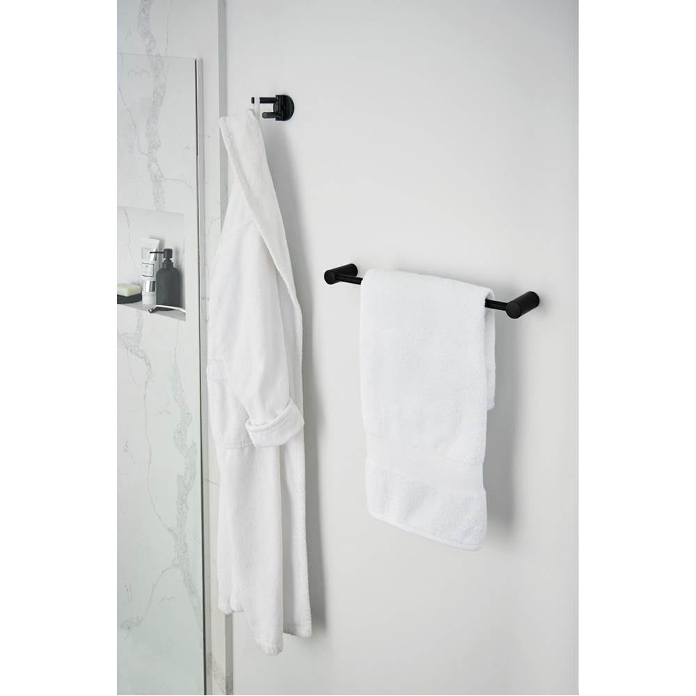 Matte Black Double Robe Hook