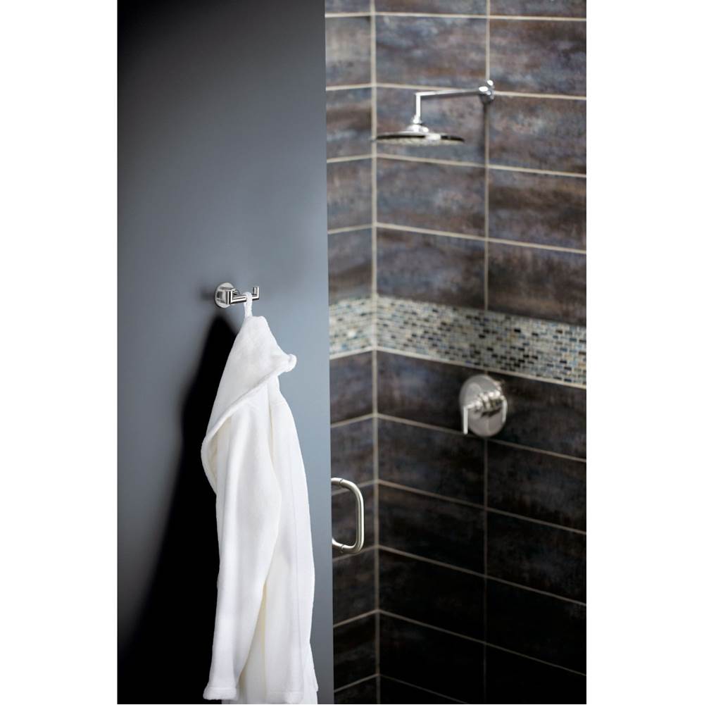 Matte Black Double Robe Hook