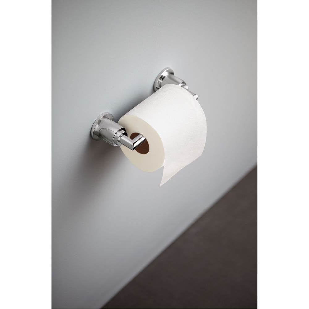 Matte Black Pivoting Paper Holder