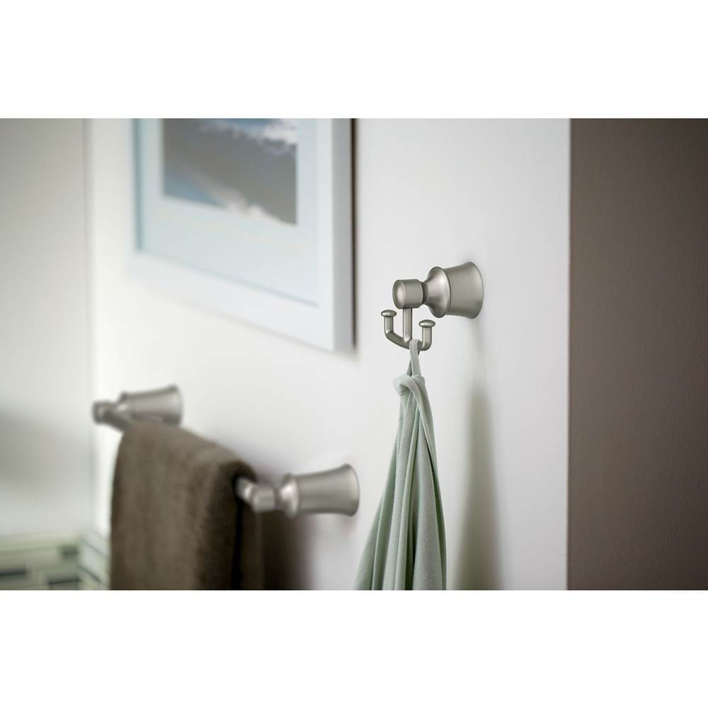 Matte Black Double Robe Hook