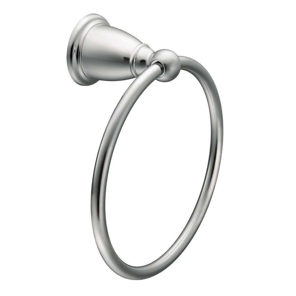 Brushed Nickel Towel Ring