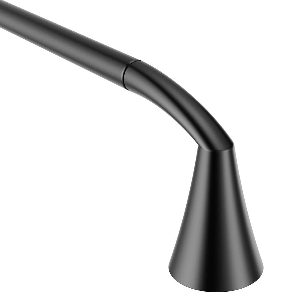 Moen - Matte Black 24'' Towel Bar - Matte Black
