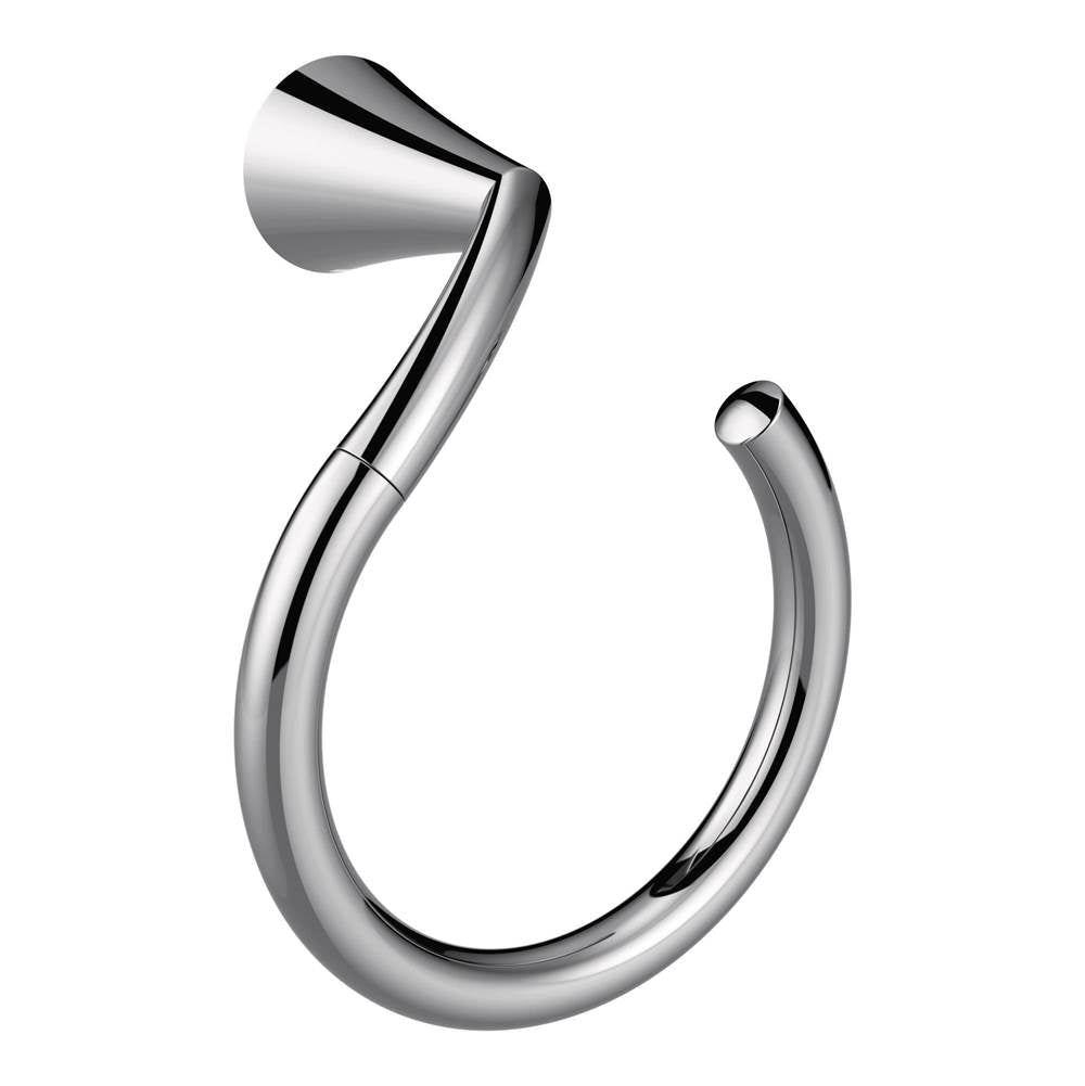 Matte Black Towel Ring