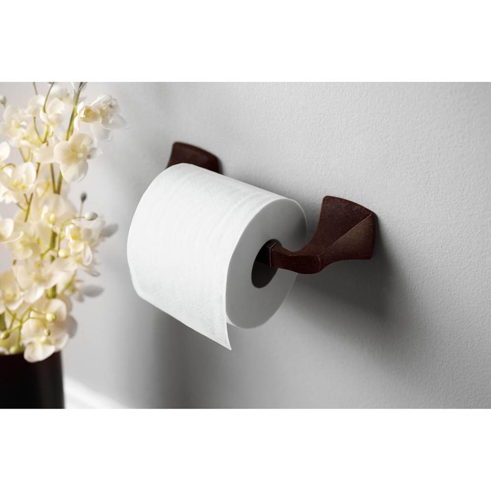 Brushed Gold Pivoting Paper Holder