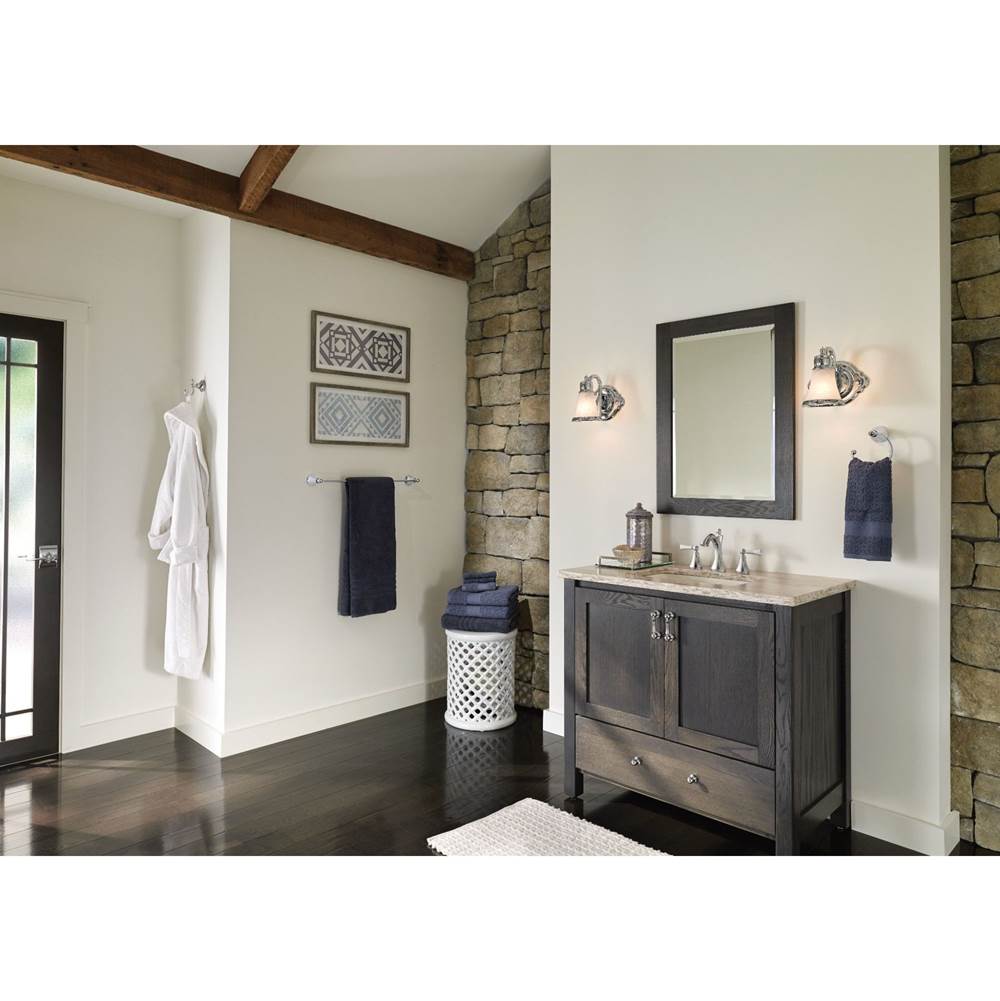 Wynford 8 in. Widespread 2-Handle High-Arc Bathroom Faucet with Lever Handles in Chrome (Valve Sold Separately)