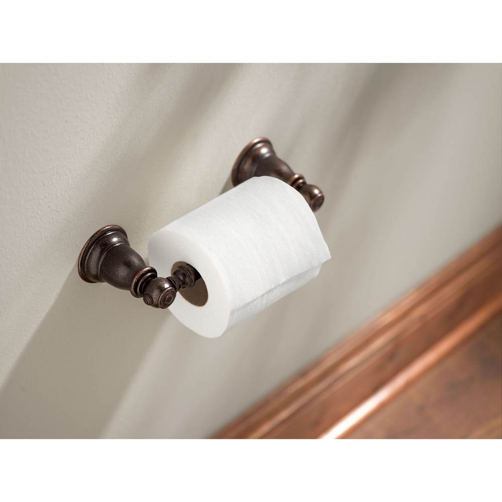 Brushed Nickel Pivoting Paper Holder