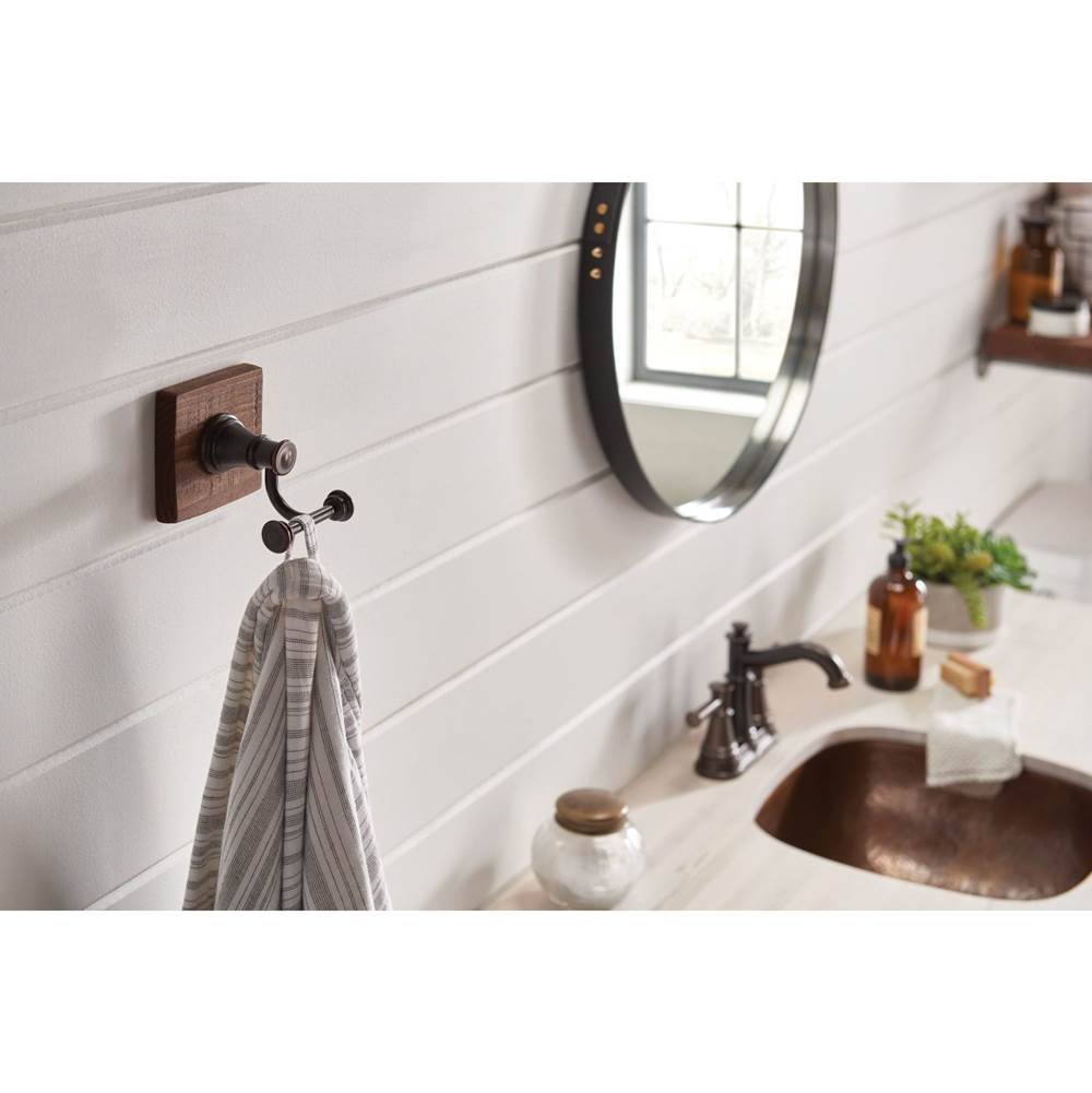 Matte Black Double Robe Hook