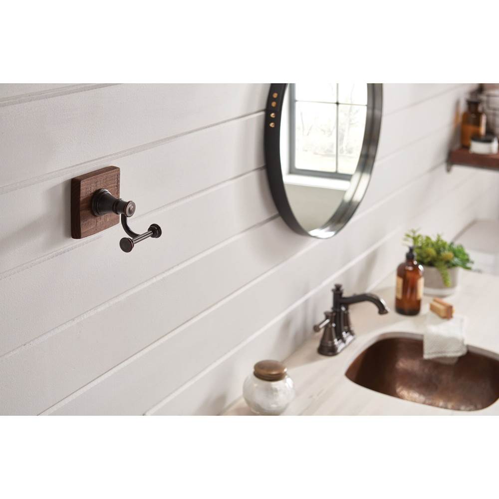 Matte Black Double Robe Hook