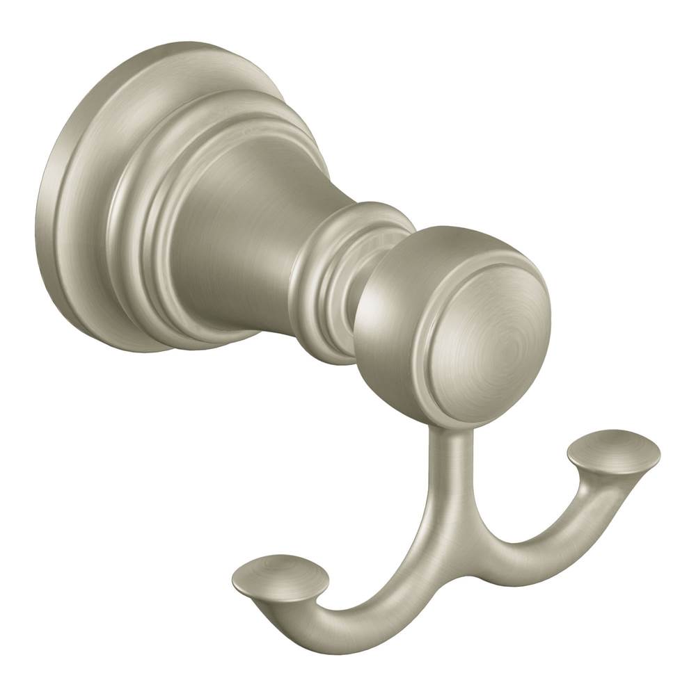 Brushed Gold Double Robe Hook