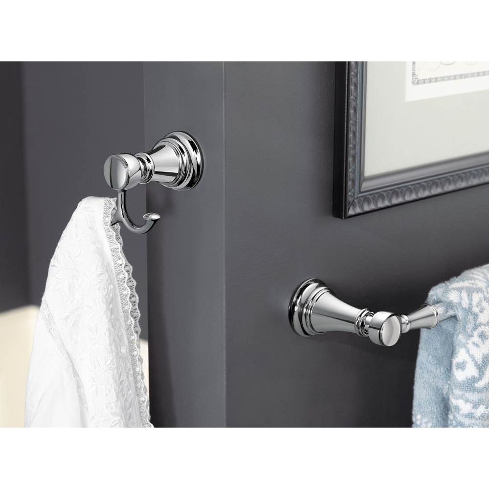 Brushed Gold Double Robe Hook