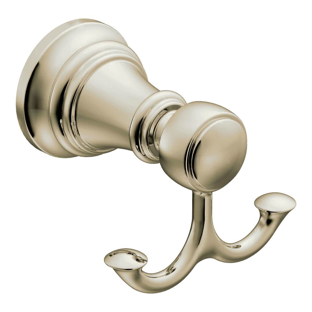 Brushed Gold Double Robe Hook