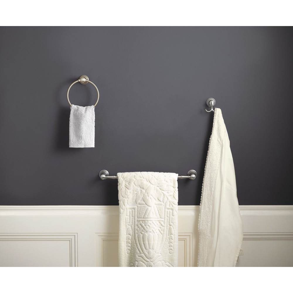 Brushed Gold Double Robe Hook