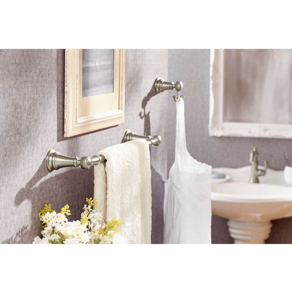 Brushed Gold Double Robe Hook