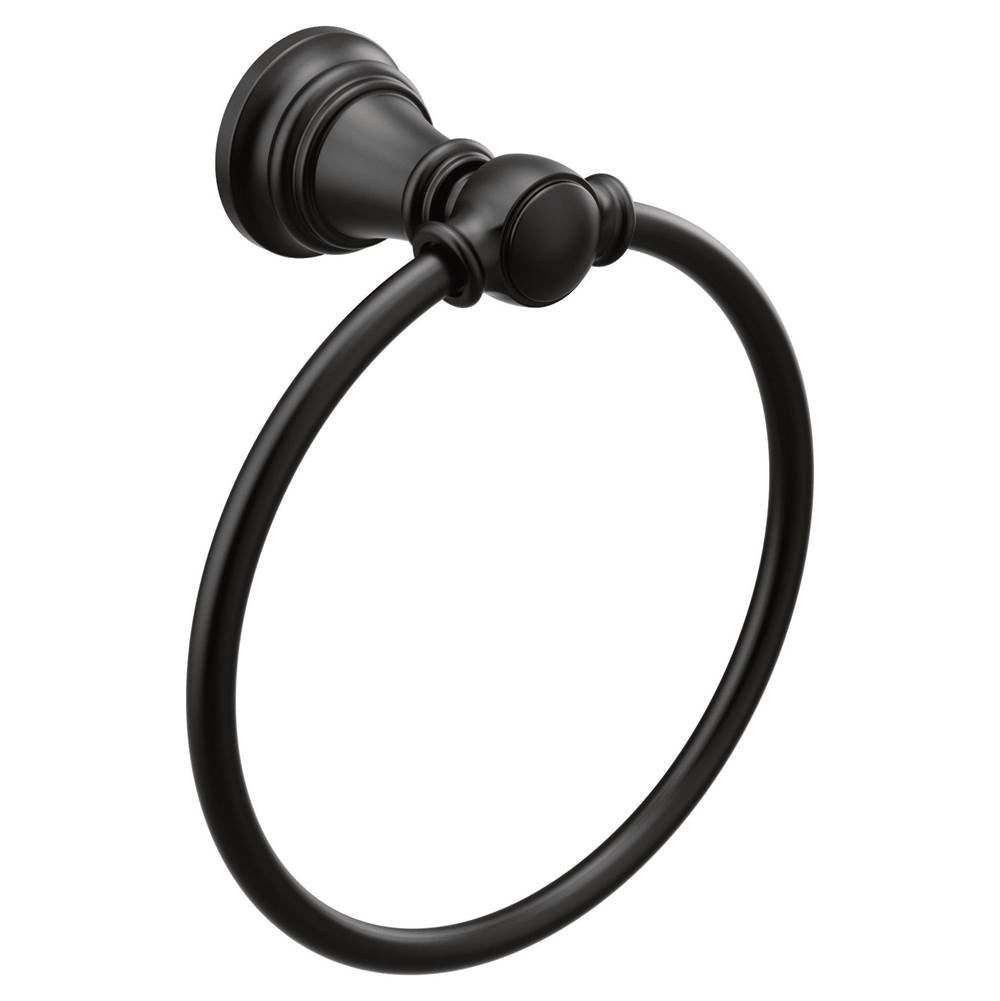 Brushed Gold Towel Ring