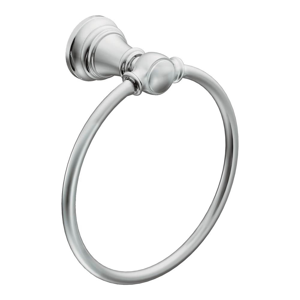 Brushed Gold Towel Ring
