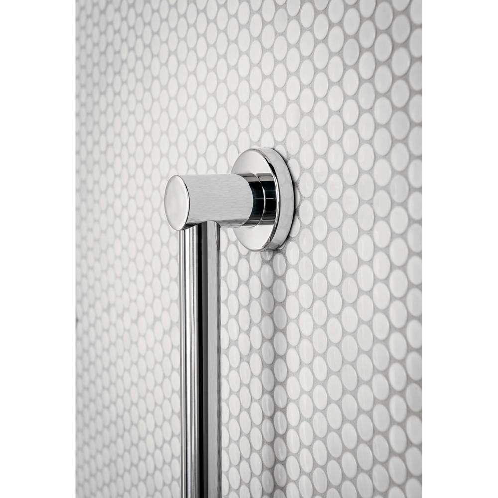 Brushed Nickel 36'' Designer Grab Bar