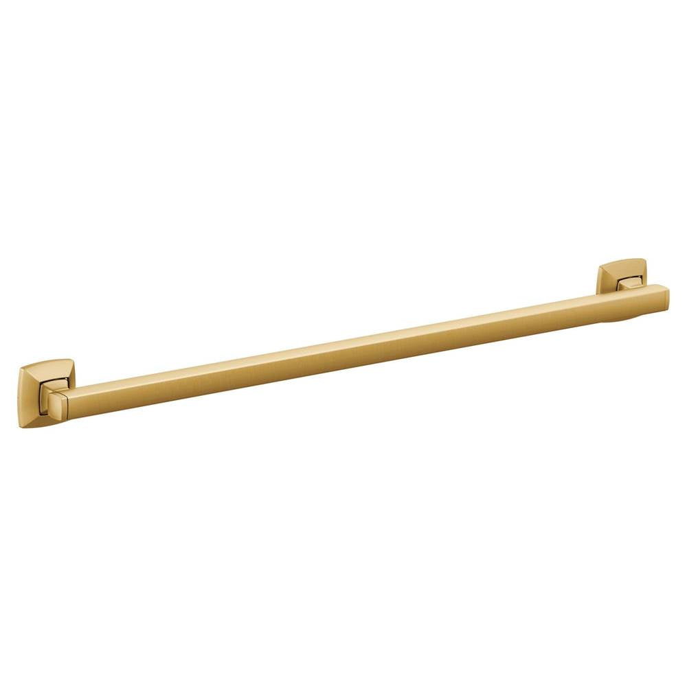 Brushed Gold 24'' Designer Grab Bar