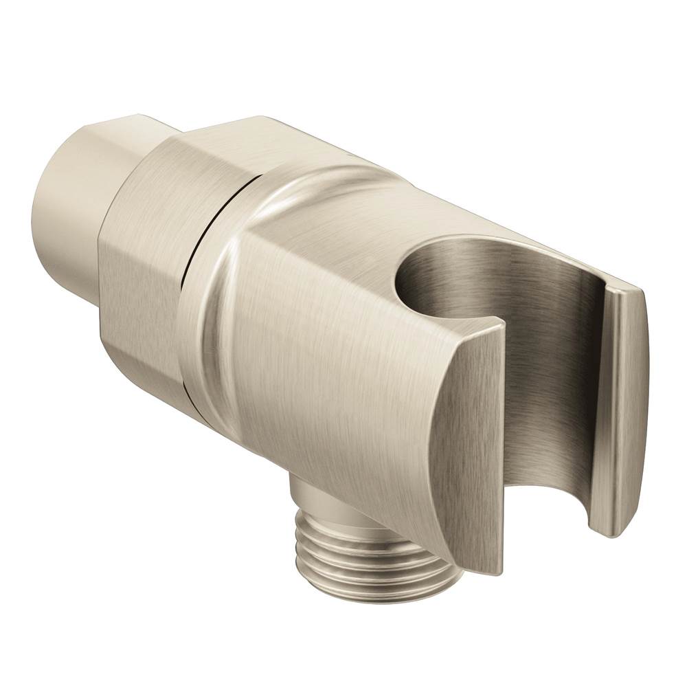 Moen - Handheld Shower Mounting Bracket for Shower Arm, Brushed Nickel - Brushed Nickel